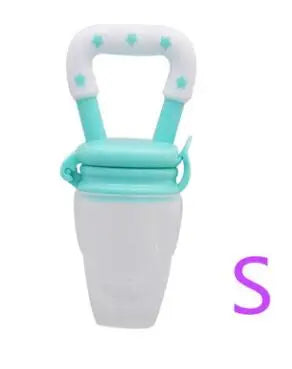 Alimentador antiahogo de silicona para bebés, niños y niñas, tetina para fruta, suministros de alimentación seguros para lactantes, biberón chupete con tetina.