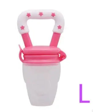 Alimentador antiahogo de silicona para bebés, niños y niñas, tetina para fruta, suministros de alimentación seguros para lactantes, biberón chupete con tetina.