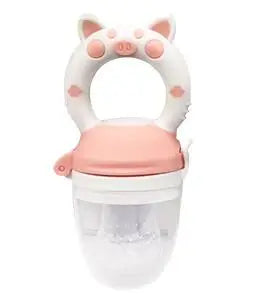 Alimentador antiahogo de silicona para bebés, niños y niñas, tetina para fruta, suministros de alimentación seguros para lactantes, biberón chupete con tetina.