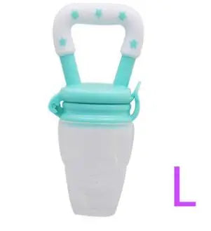 Alimentador antiahogo de silicona para bebés, niños y niñas, tetina para fruta, suministros de alimentación seguros para lactantes, biberón chupete con tetina.