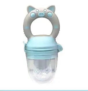 Alimentador antiahogo de silicona para bebés, niños y niñas, tetina para fruta, suministros de alimentación seguros para lactantes, biberón chupete con tetina.